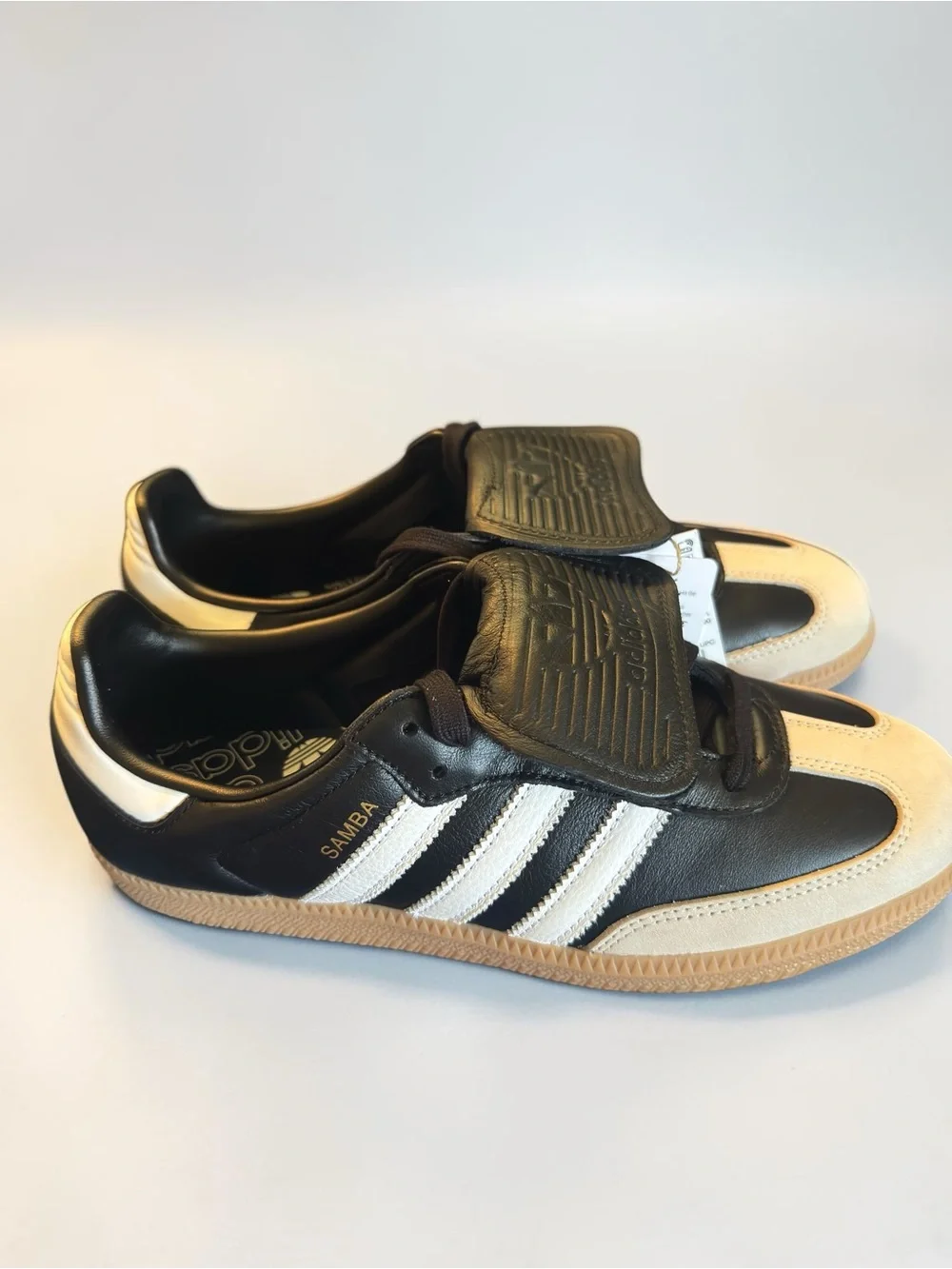 Adidas Samba LT W Black White Gum Sneakers Women’s Size 9 NWT IN box - Picture 3 of 6